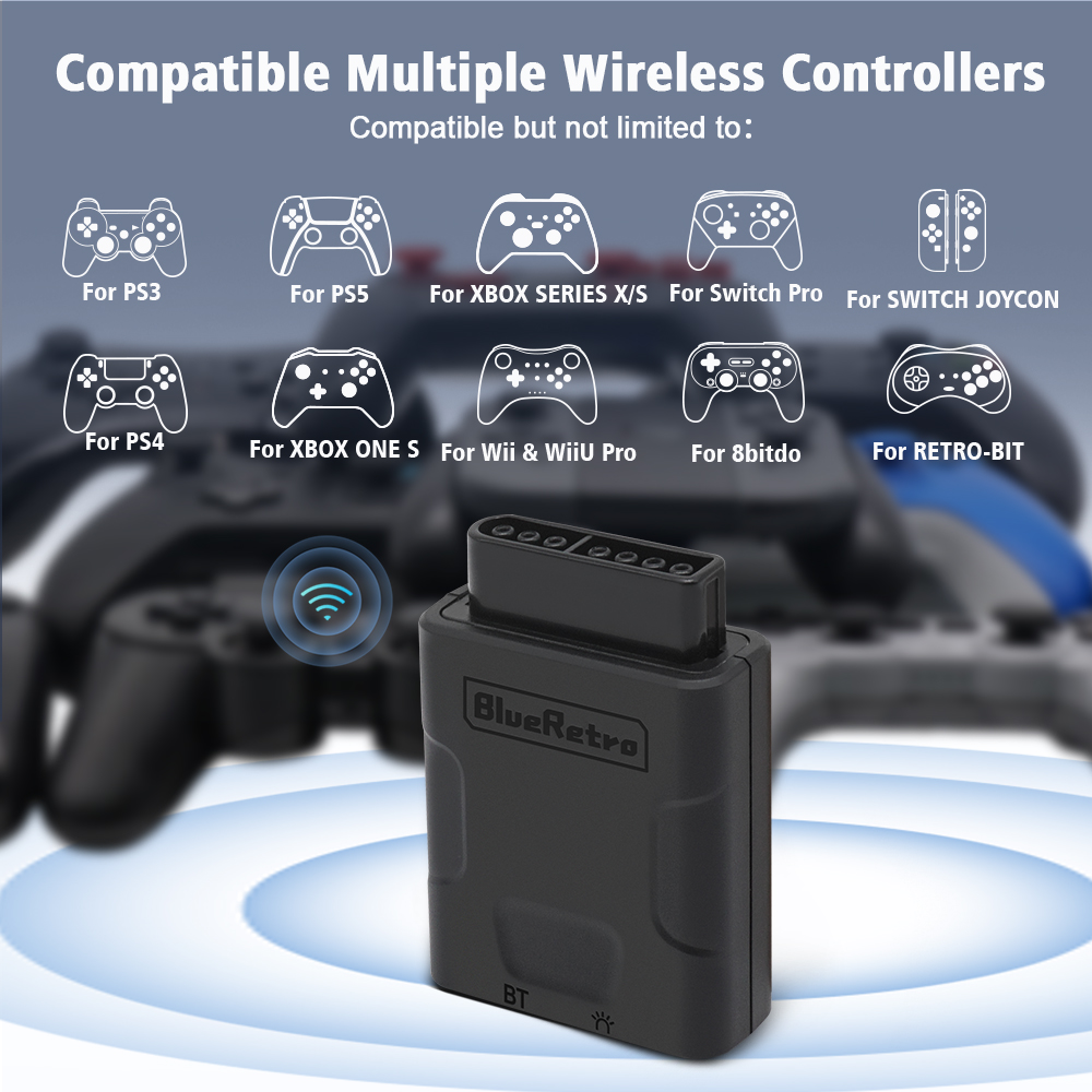 Gaming Console For Tv Xbox - RetroScaler Blueretro Draadloze Controller Adapter Voor