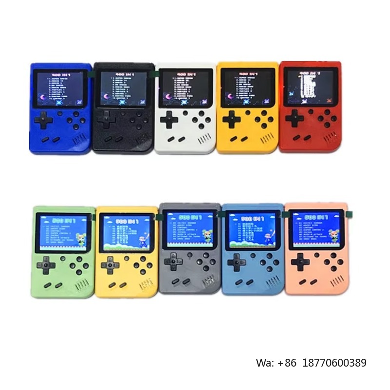 Gaming Console With Games - 400-in-1 handheld gameconsole met 2,4'' scherm,