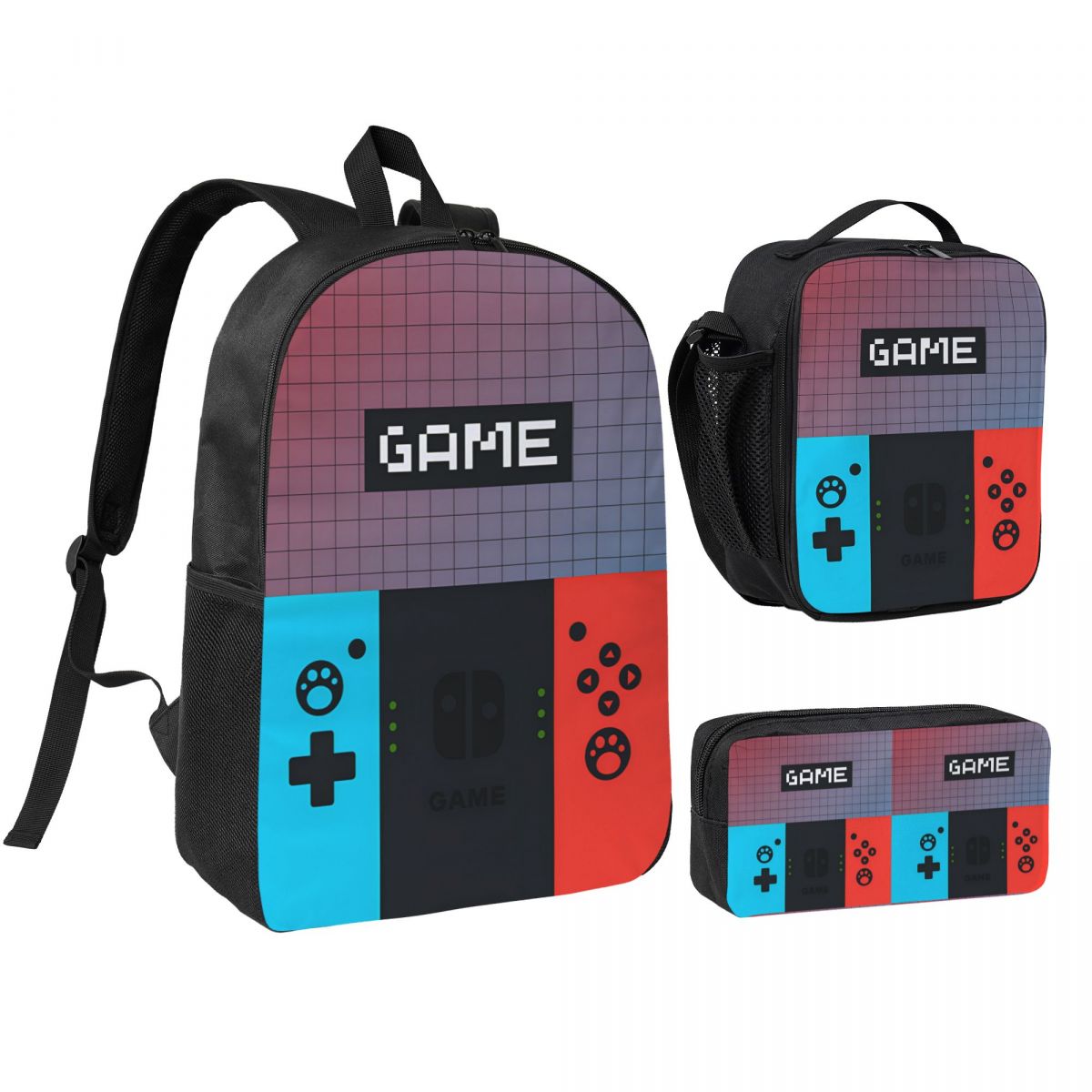 Gaming Console In 90S - 3pecs/set Games Console Rugzak voor Student