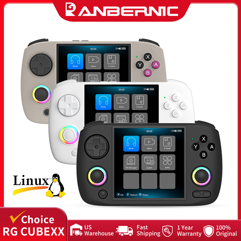 Gaming Console Deals - ANBERNIC RG CubeXX draagbare gameconsole 3,95-inch
