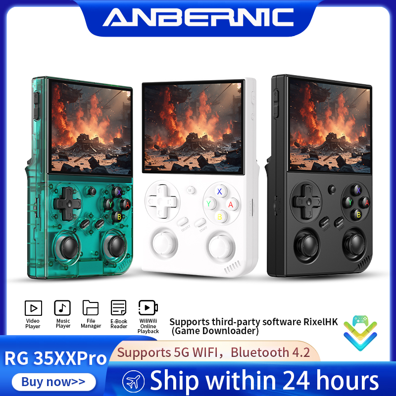 Gaming Console Deals - Anbernic RG35XX Pro Retro Handheld Gameconsole,