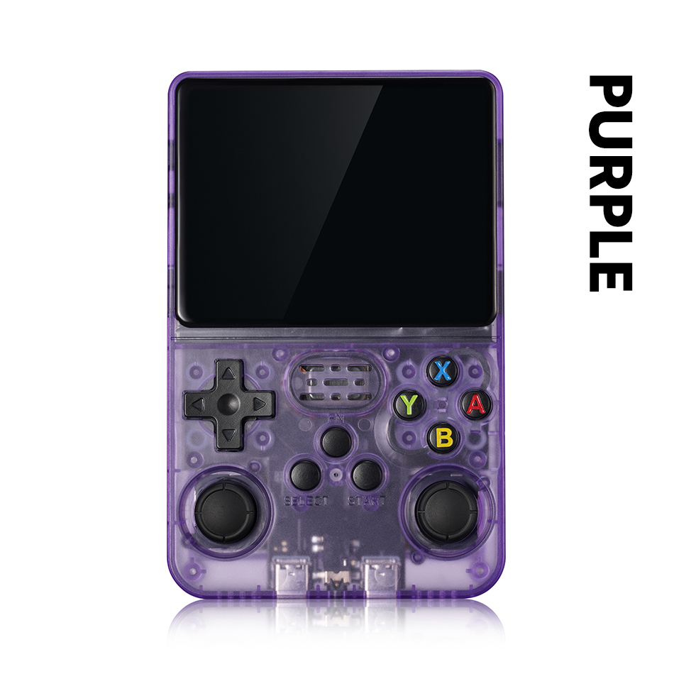 Paarse oplaadbare retro draagb - Gaming Console Under 1000 recensie en prijs