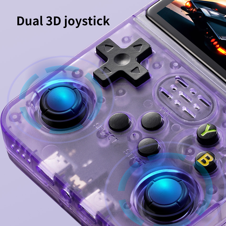 Paarse oplaadbare retro draagb - Gaming Console Under 1000 recensie en prijs