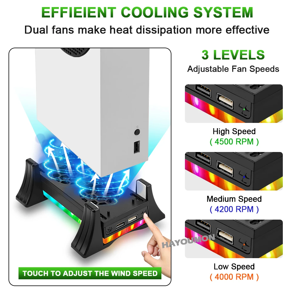 Witte gameconsolehouder Koelve - Console Cooling Fan recensie en prijs
