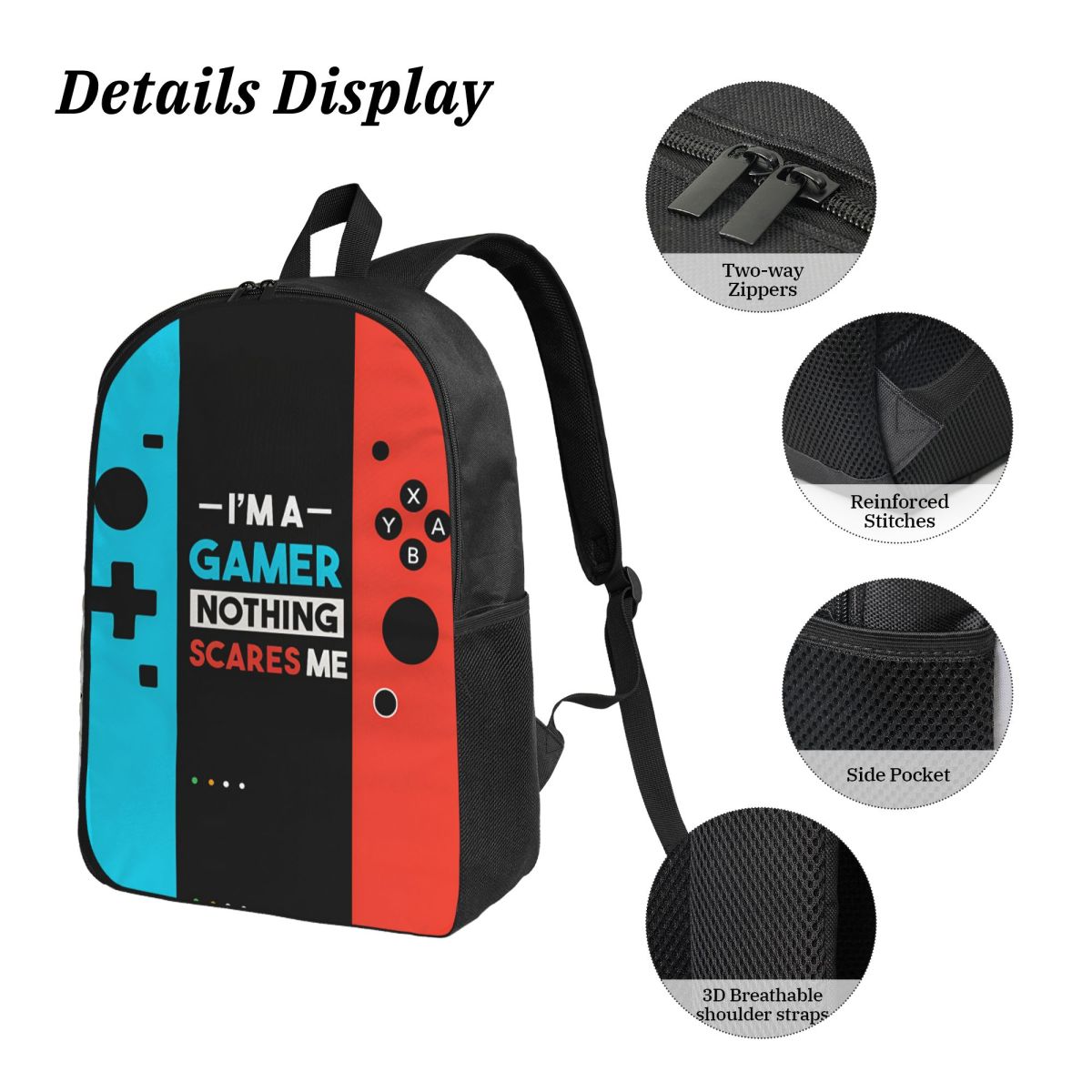 3pecs/set Games Console Rugzak - Gaming Console In 90S recensie en prijs