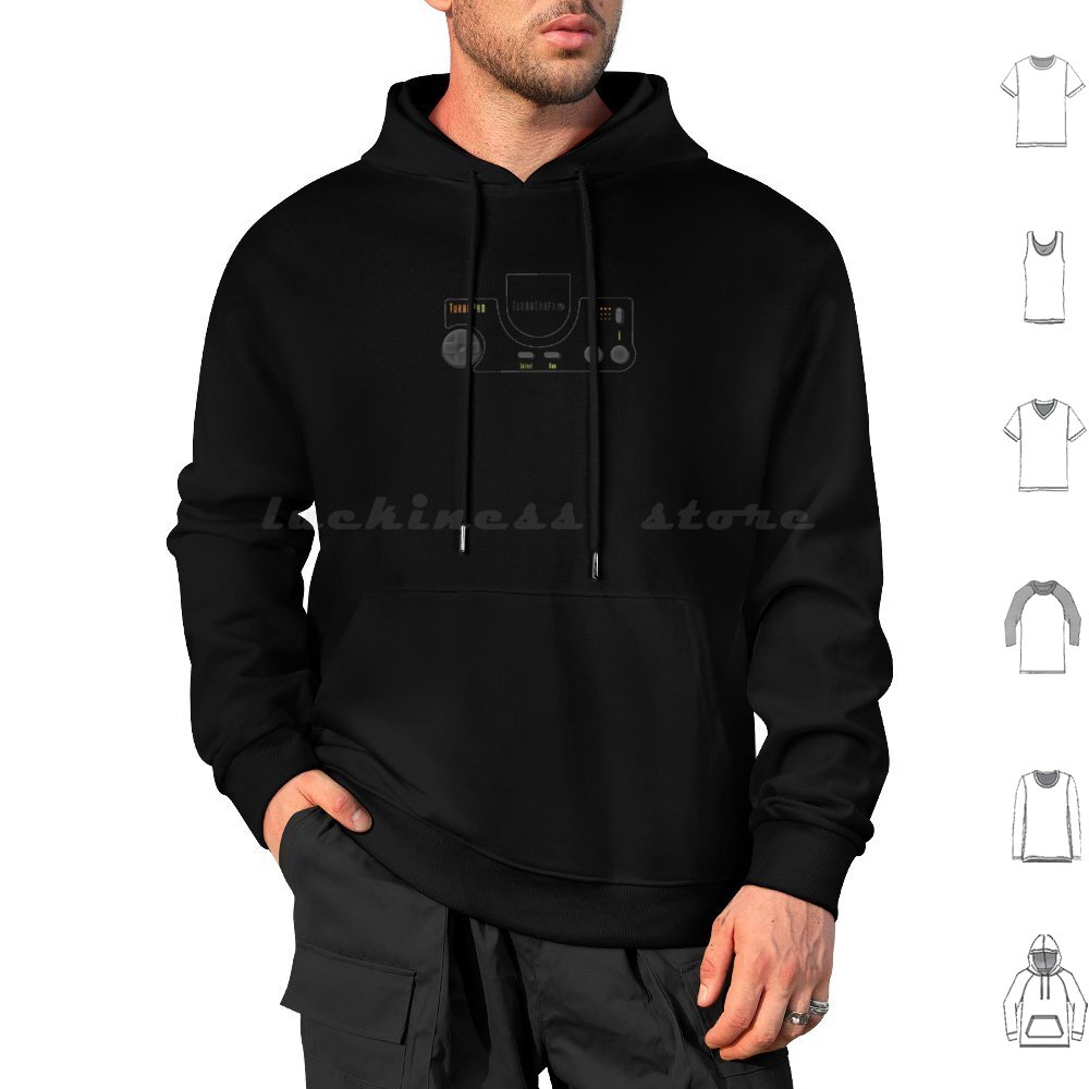 Turbo Pad Hoodie Katoen Lange  - Gaming Console In 90S recensie en prijs