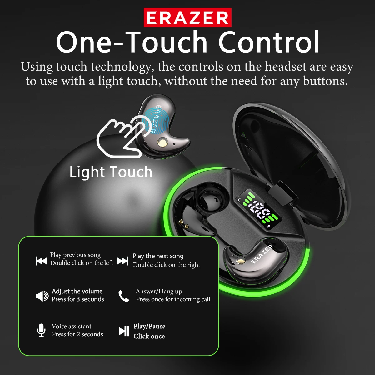 EARZER XF58 In-Ear Bluetooth H - Gaming Console Case recensie en prijs