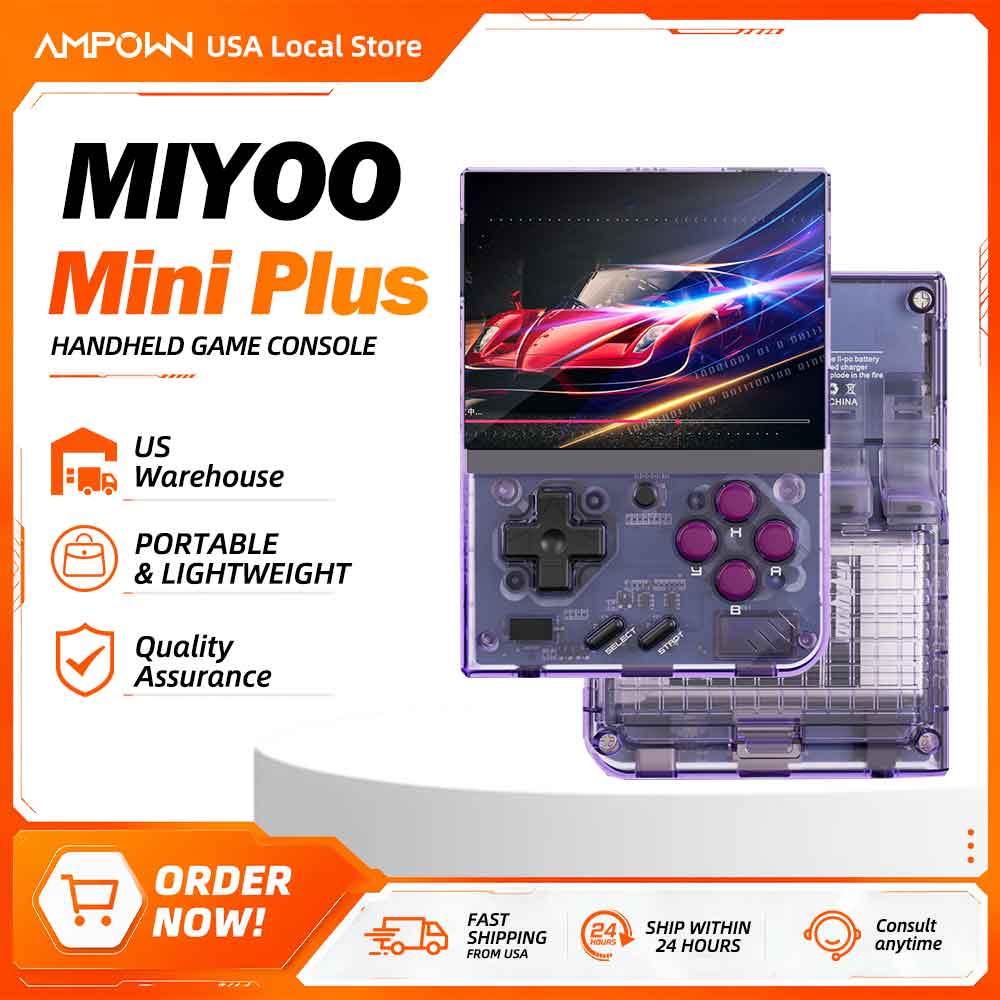 Miyoo Mini+ Retro Handheld Gam - Gaming Console Deals recensie en prijs